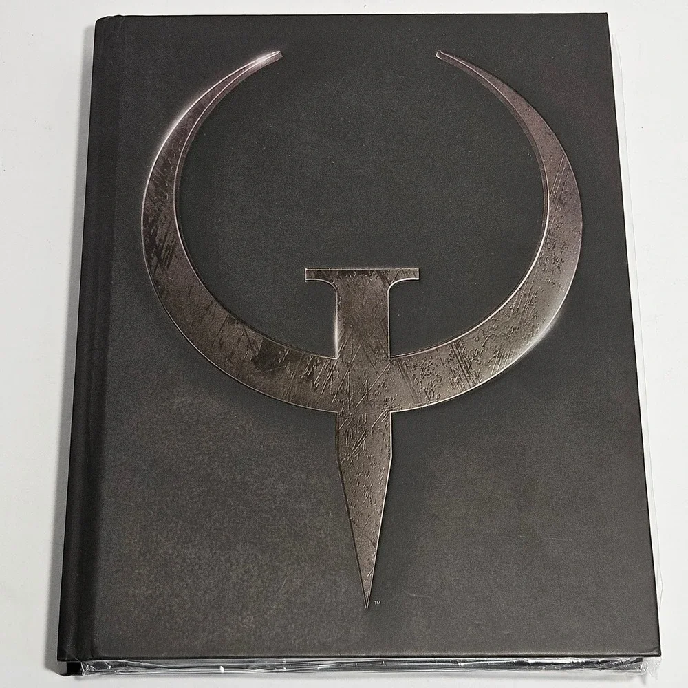 Quake Champions Hardcover Journal Prima Games Bethesda with Bonus Mouse Pad